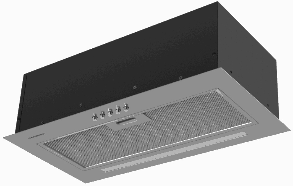 MAUNFELD B/I cooker hood Crosby Hardy 1000Push inox