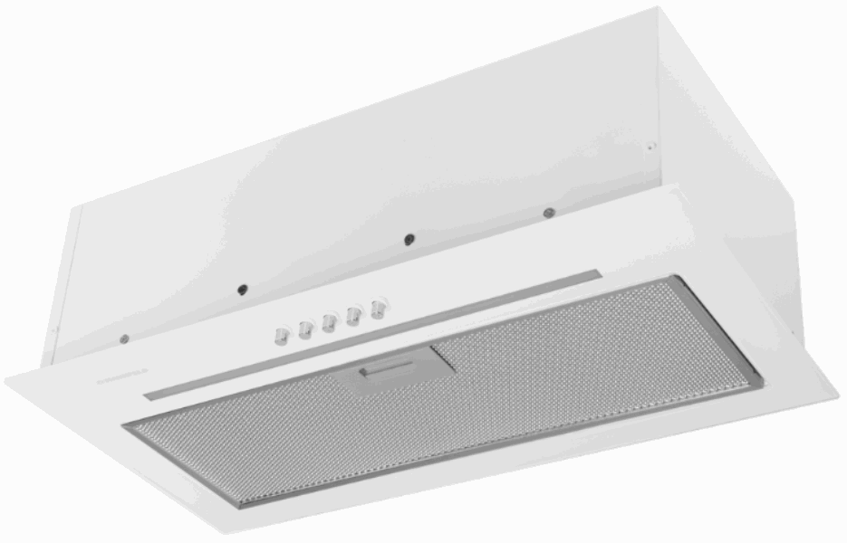 MAUNFELD Встроенная вытяжка Crosby Hardy 1000Push white