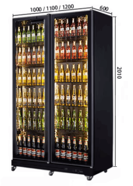 HOFFMANN Ցուցափեղկ սառնարան XFE680PJ