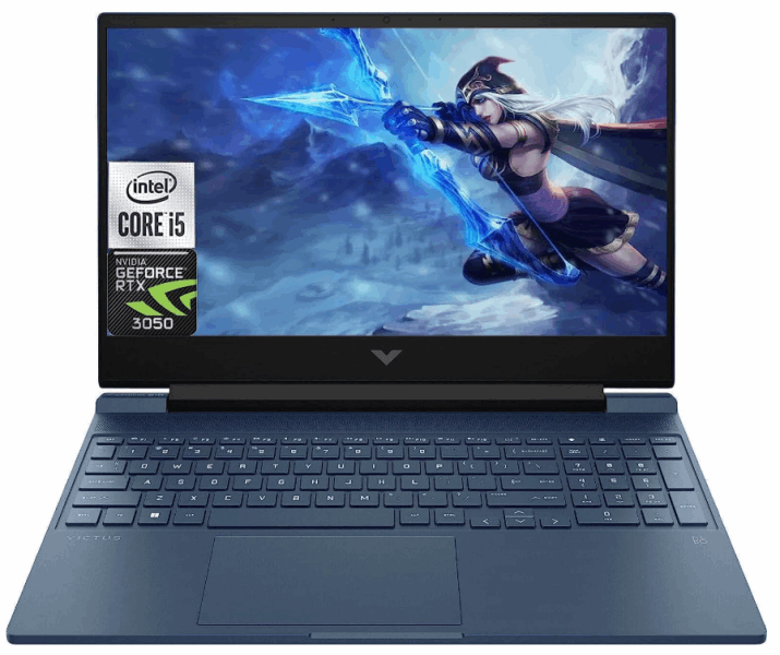 HP Ноутбук Victus i5-13420H/8GB/512GB/RTX3050/15.6"/Win11