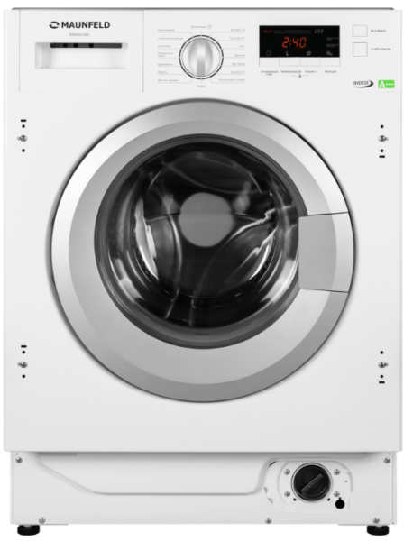 MAUNFELD Ներկառուցվող լվացքի մեքենա ավտոմատ MBWM148STWH