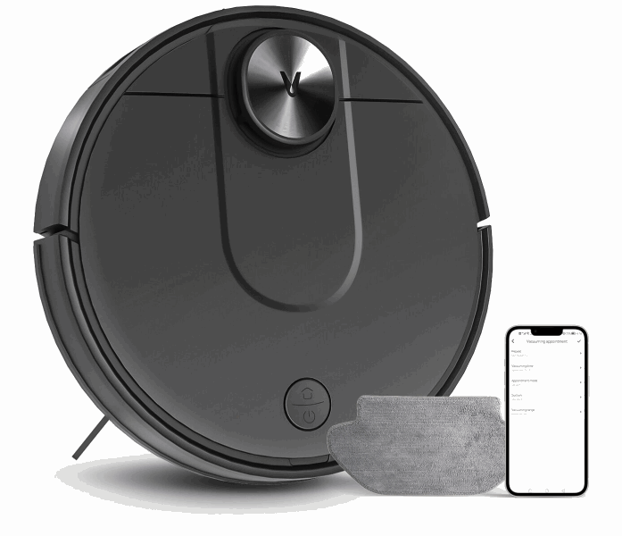 VIOMI Robot Vacuum Cleaner V2 Max Black (V-RVCLM24B)