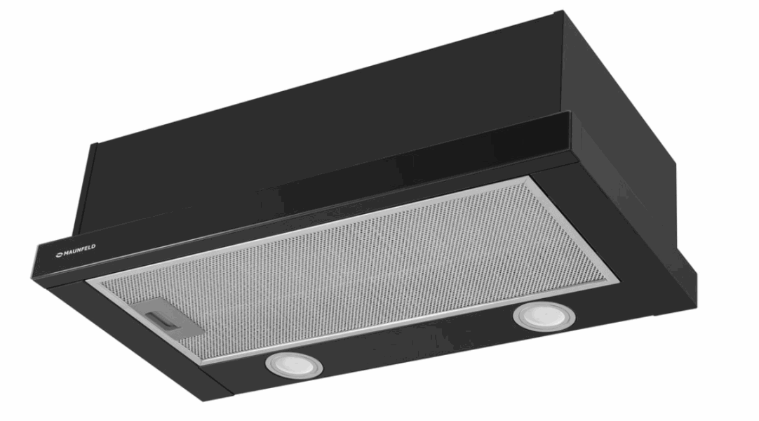 MAUNFELD B/I cooker hood VS Light Glass 60 BLACK GLASS B