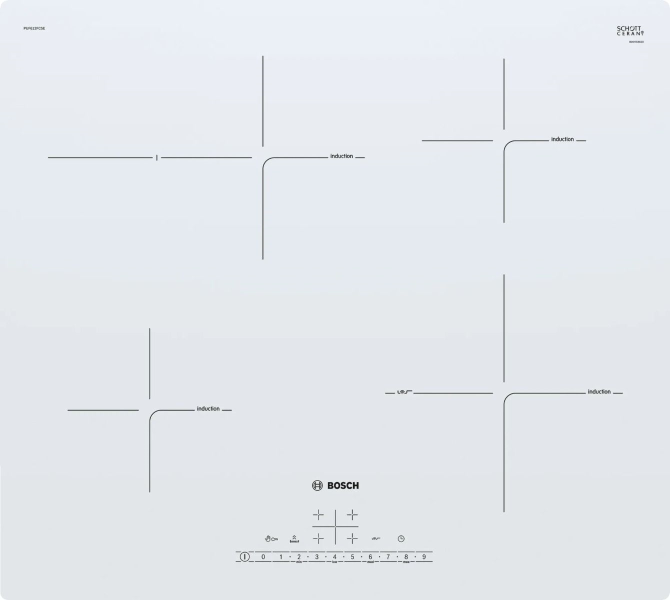 BOSCH Built in Hob Inductive PUF612FC5E