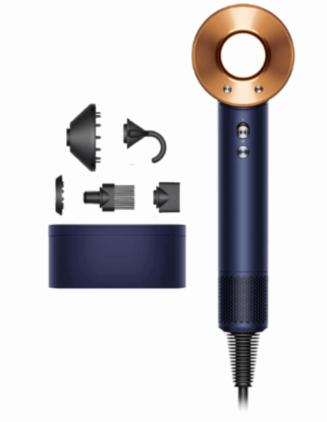 Dyson Վարսահարդարիչ HD07 Supersonic Blue/Rich Copper (DBBC case)