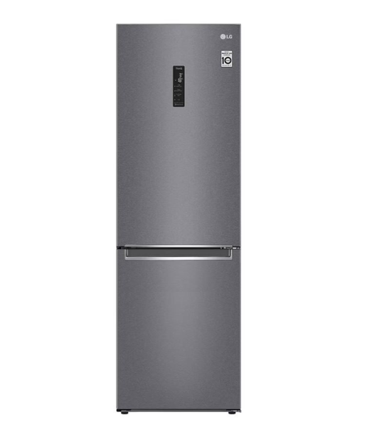 LG Холодильник морозильник снизу GB-B61DSHMN