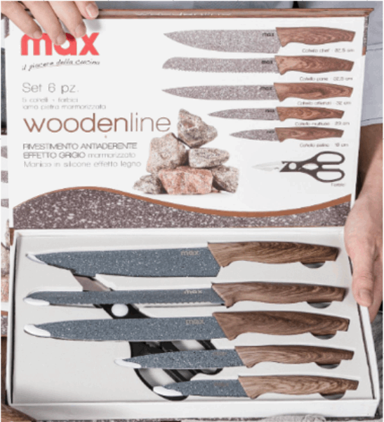 Max KNIFE SET 3CR13D (5591)