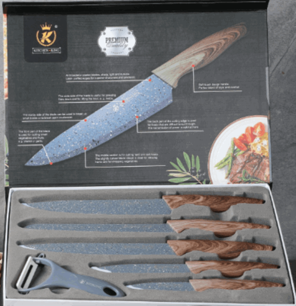 Kitchen King KNIFE SET kk-127079