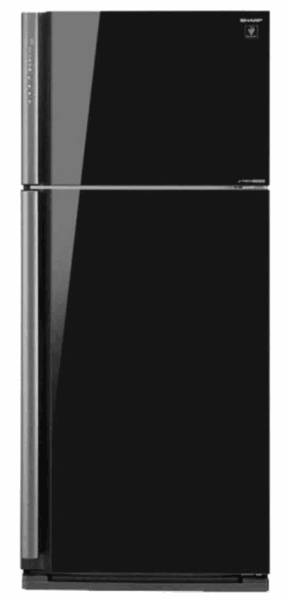 SHARP Refrigerator Freezer in top SJ-XP59PG-BK