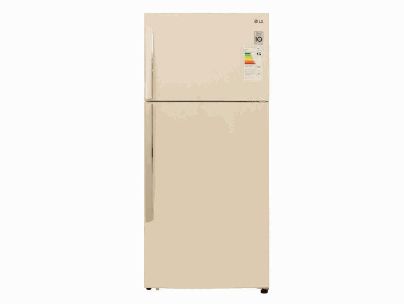 LG Холодильник морозильник наверху GN-C752HVCM
