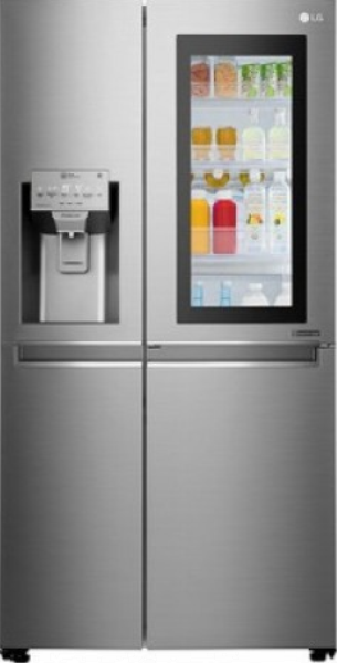 LG Refrigerator doors side by side GR-X257CSAV