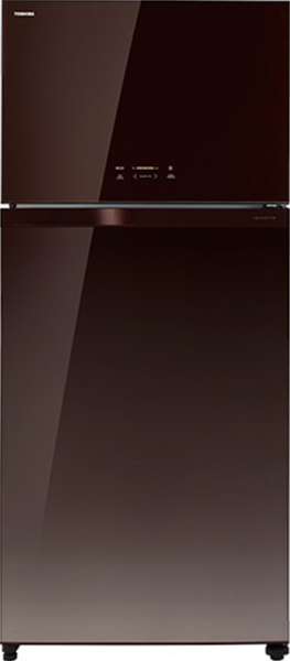 TOSHIBA Холодильник морозильник наверху GR-AG820U-C(PGB)