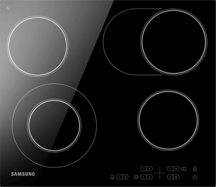 SAMSUNG B/I HOB Ceramic NZ64T3516AK/WT