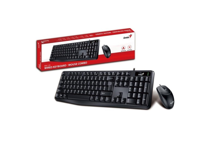 GENIUS Keyboards and Combos KM-170 USB Black