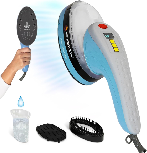 EFFEKTIV Garment Steamer TurboVapor 1050X blue