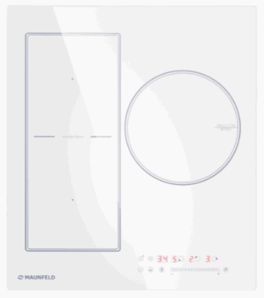 MAUNFELD Ինդուկցիոն ներկառուցվող սալօջախ CVI453SBWH
