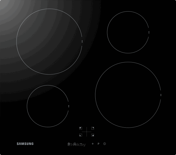 SAMSUNG Built in Hob Inductive NZ64F3NM1AB/WT