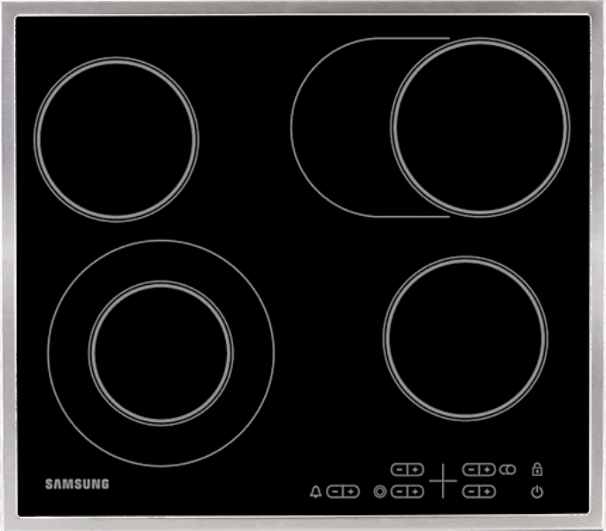 SAMSUNG B/I HOB Ceramic NZ64T3516CK/WT