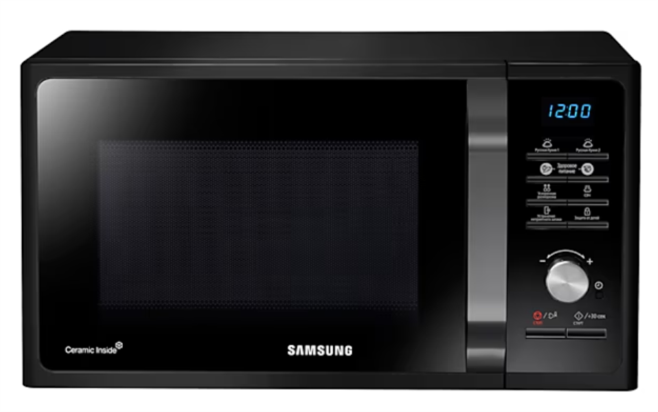 SAMSUNG Միկրոալիքային վառարան MS23F302TAK/BW