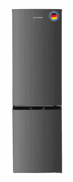 HOFFMANN Холодильник морозильник снизу HR37ND2-INOX
