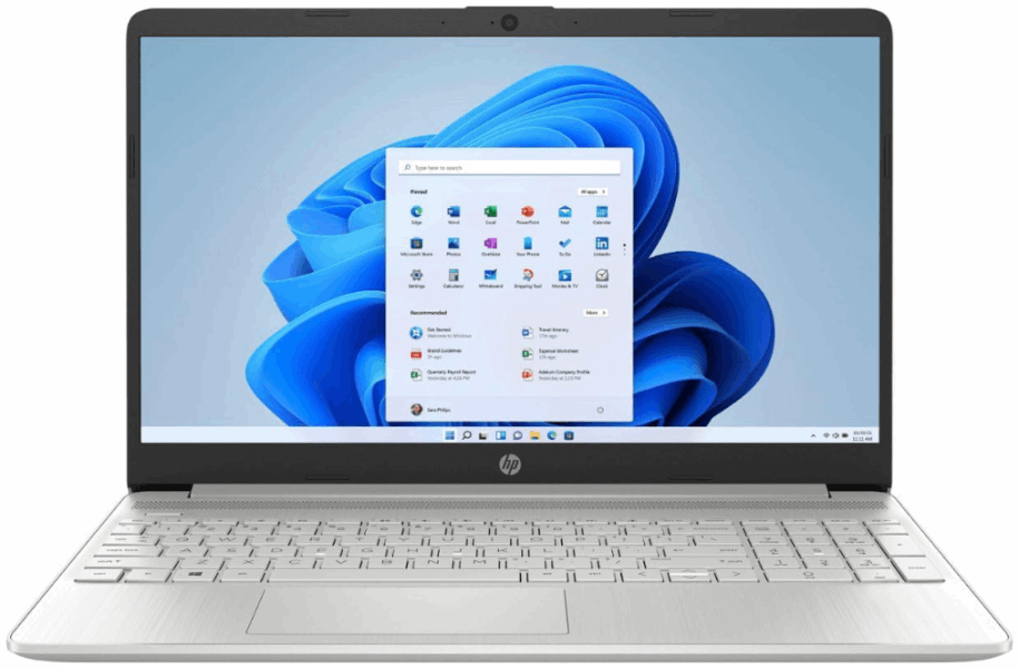 HP Ноутбук 15S-FQ0008nia N4120/4GB/256GB/15.6