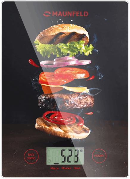 MAUNFELD Kitchen scale MKS-519G02