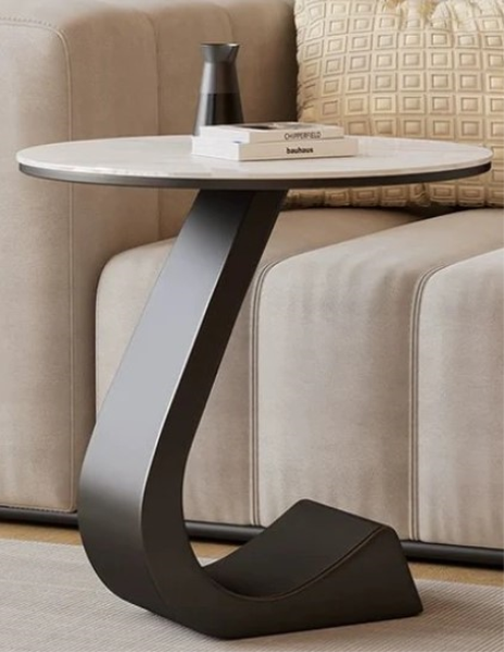 BONITA Table Round 45cm*52cm(h) White