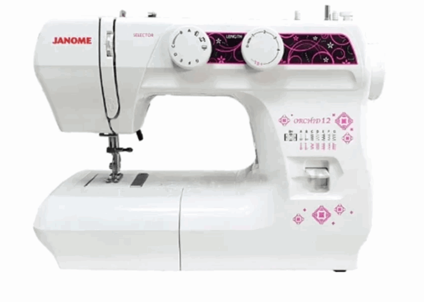 JANOME Sewing machine Orchid 12