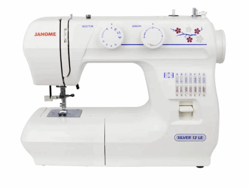 JANOME Швейная машина Silver 12 LE