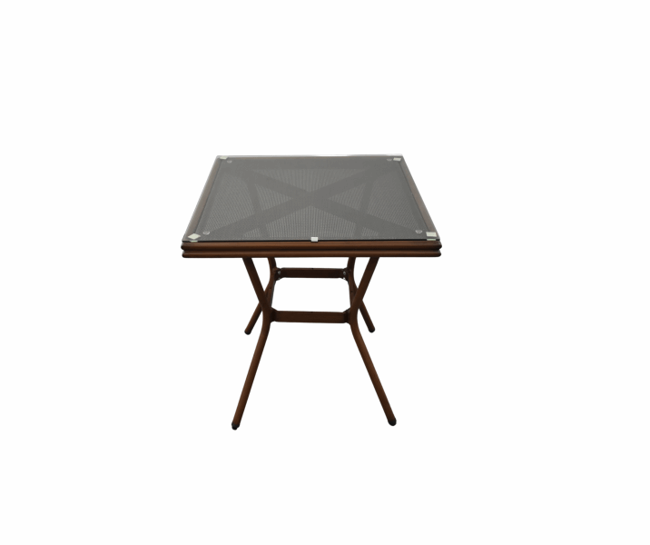 BONITA Square table Outdoor A615(T130) coffe