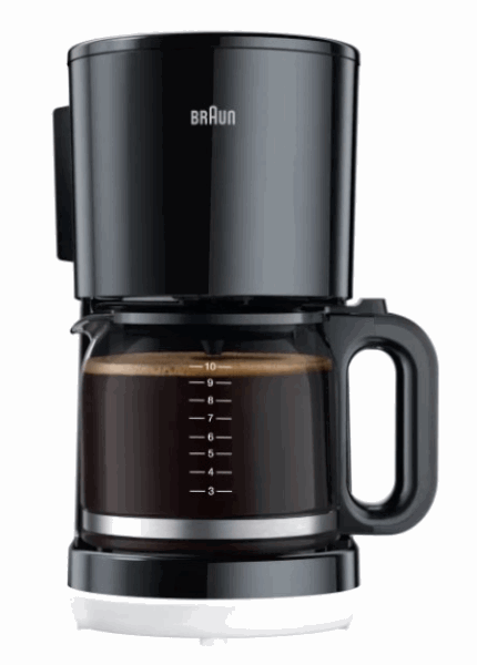 BRAUN Кофеварки капельные KF1100BK