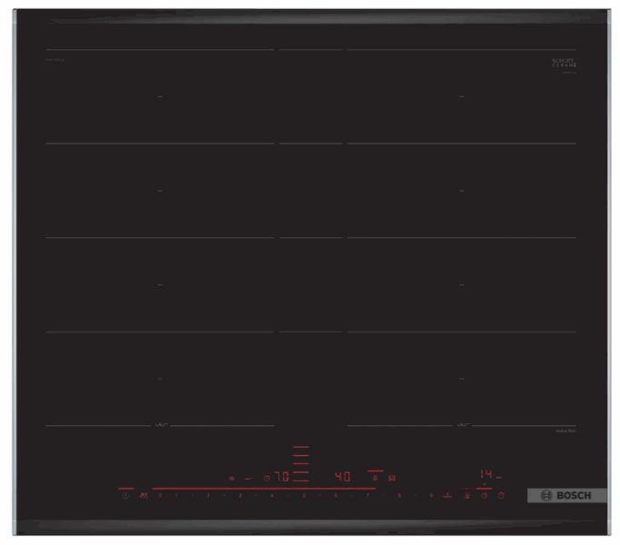 BOSCH Ինդուկցիոն ներկառուցվող սալօջախ PXY675DC1E*