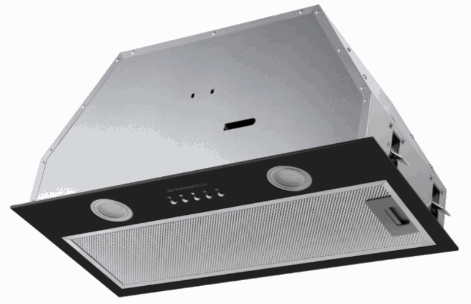 MAUNFELD Встроенная вытяжка TRAPEZE 602M Black