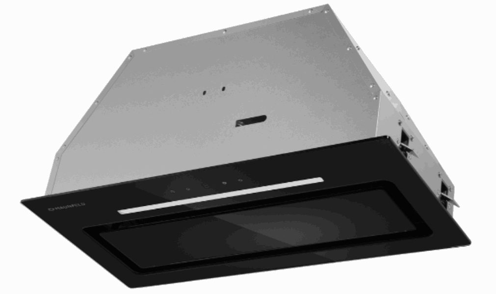 MAUNFELD Встроенная вытяжка TRAPEZE 602SGG Black