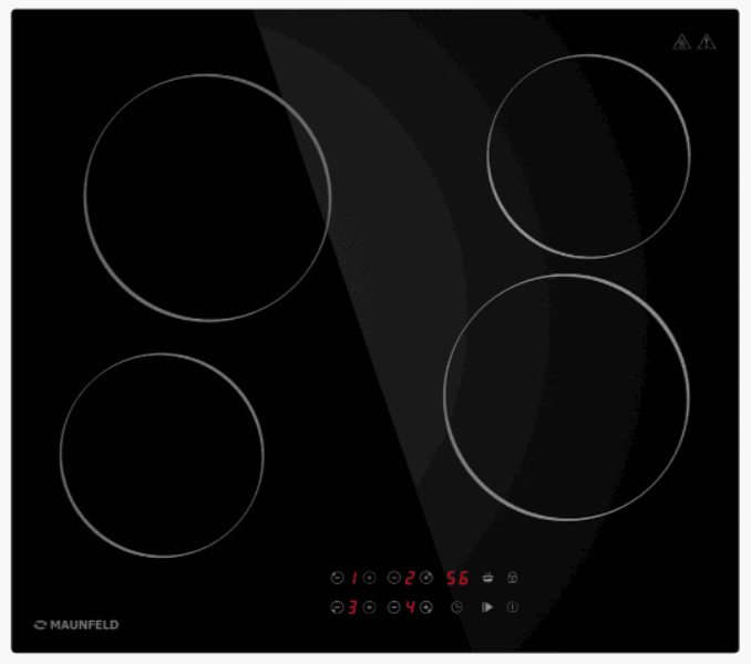 MAUNFELD Встраиваемая керамическая плита CVCE594BK
