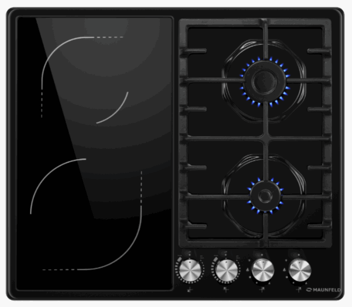MAUNFELD Built-in Hob EEHE.642VC.3CB/KG