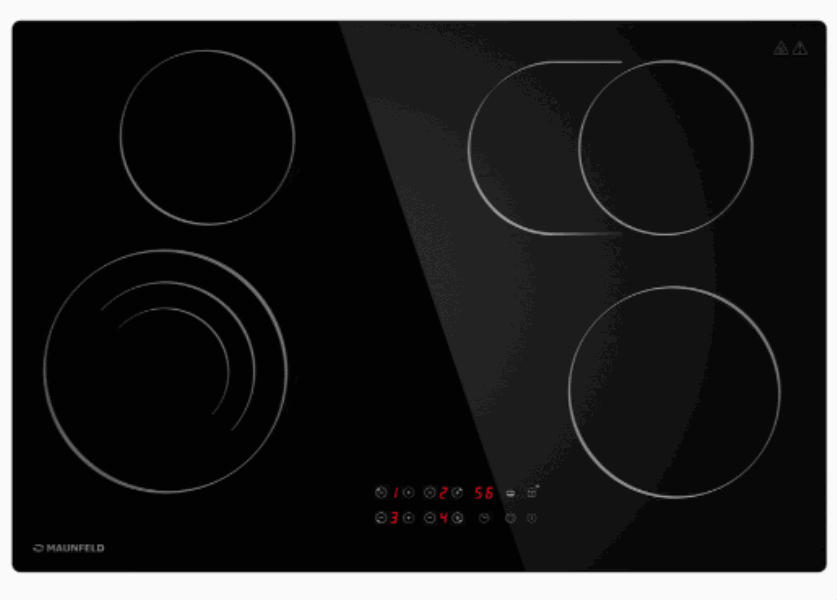 MAUNFELD B/I HOB Ceramic CVCE774SMTBK