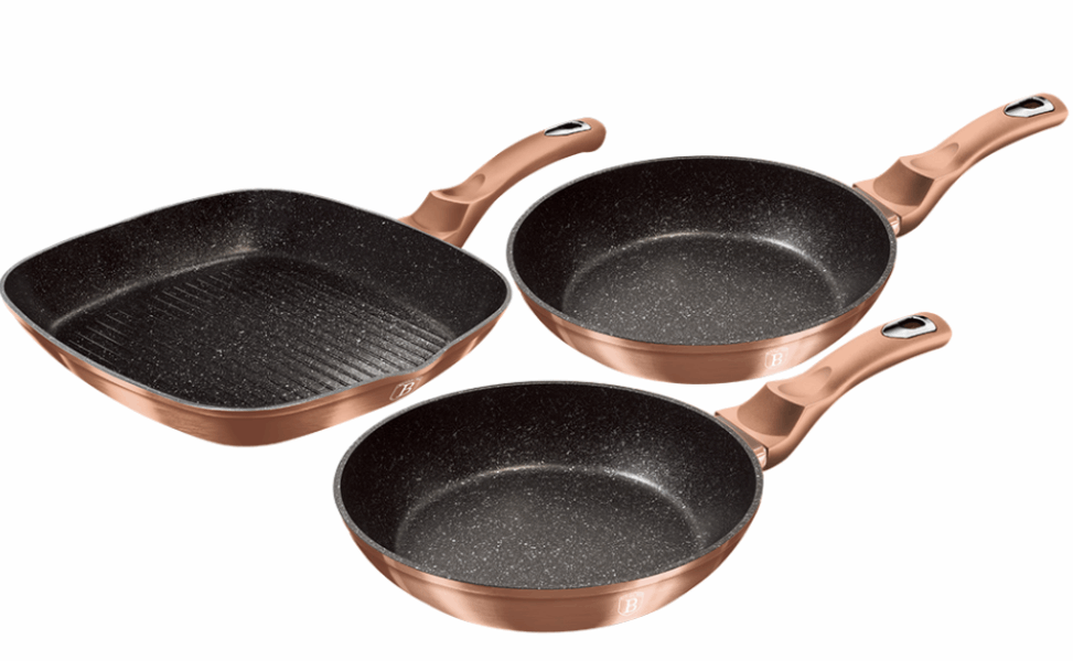 Berlinger Haus Casserole set BH1279NF Rose Gold