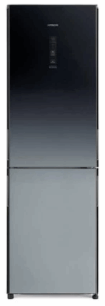 HITACHI Холодильник морозильник снизу R-BG410PUC6X XGR