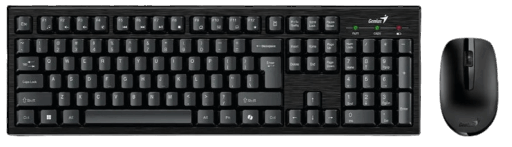 GENIUS Ստեղնաշարներ և կոմպլեկտներ KM-8101 BLK