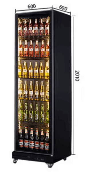 HOFFMANN Ցուցափեղկ սառնարան XFE380PJ