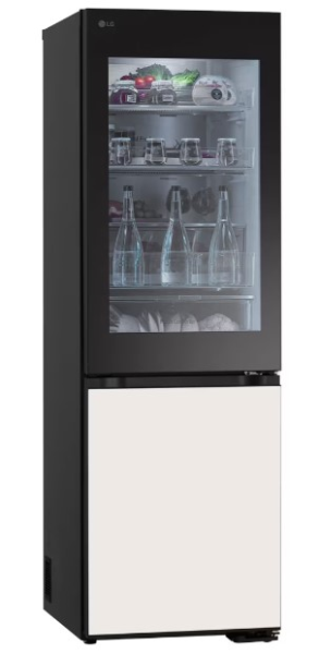 LG Холодильник морозильник снизу GR-V479QGKW