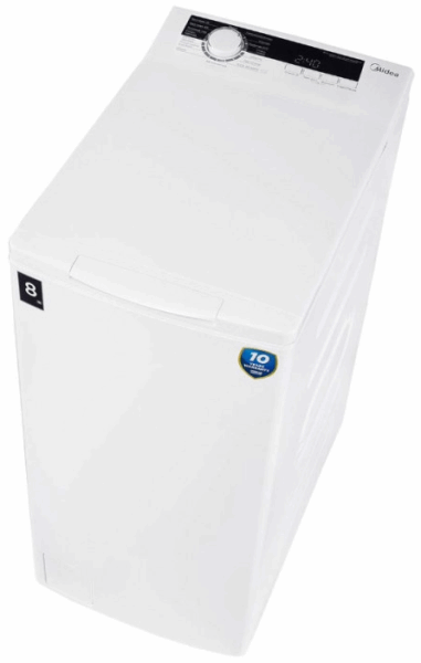 MIDEA Լվացքի մեքենա Ուղղահայաց ներբեռնմամբ MFE05W80B/W-RU