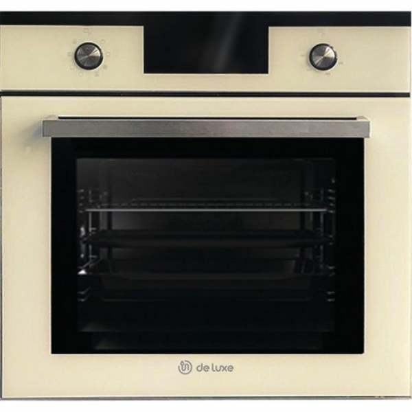 DELUXE Built in oven 6009.05-049 beige gl.