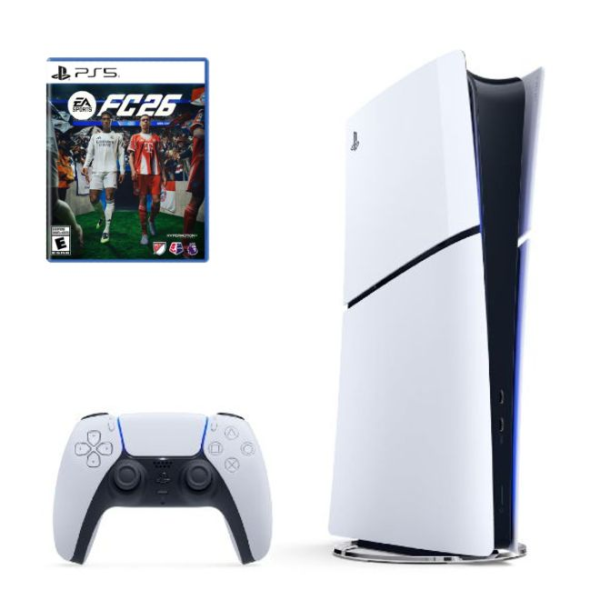 SONY PlayStation Կոնսոլ PS5 Slim Digital (1TB+Games)(with Fifa26)