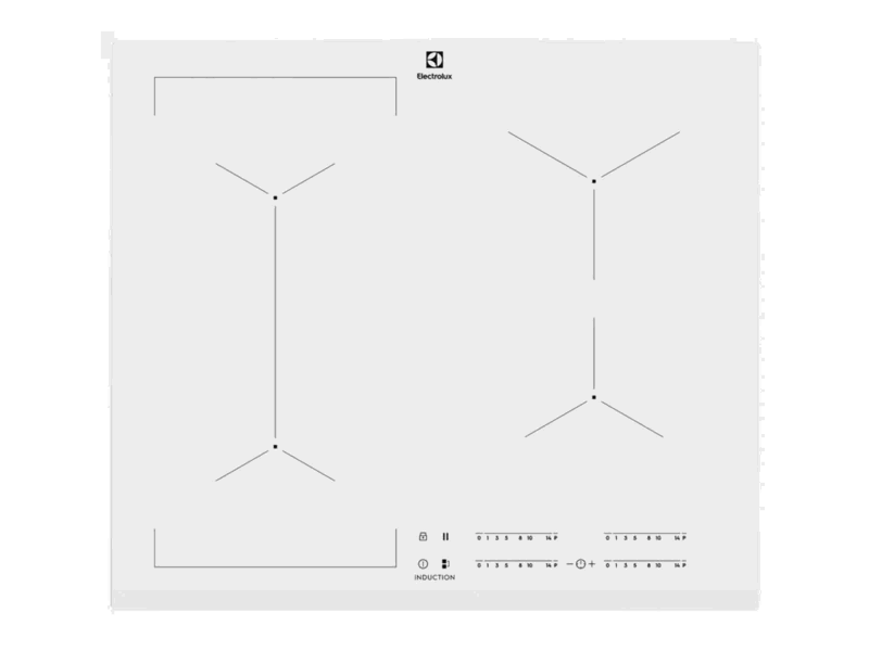 ELECTROLUX Ինդուկցիոն ներկառուցվող սալօջախ EIV63440BW