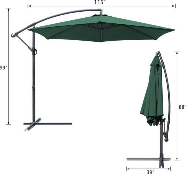 BONITA Umbrella 1093 green