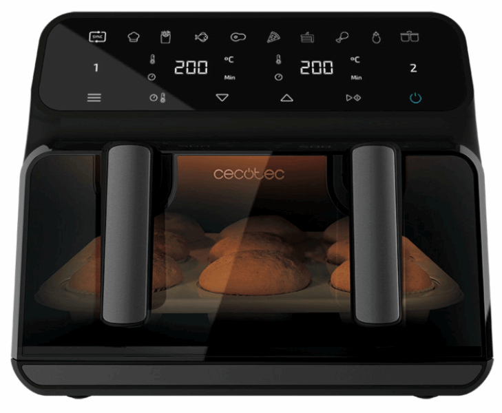 CECOTEC FRIER AIR Cecofry Advance 9000 window