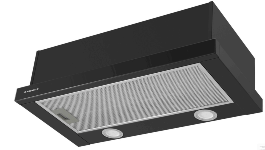 MAUNFELD COOKER HOOD Telescopic VS Fast Glass 60 BIack