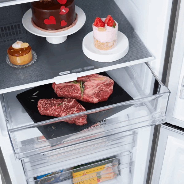 LG Refrigerator Bottom mount LBB389FLDM